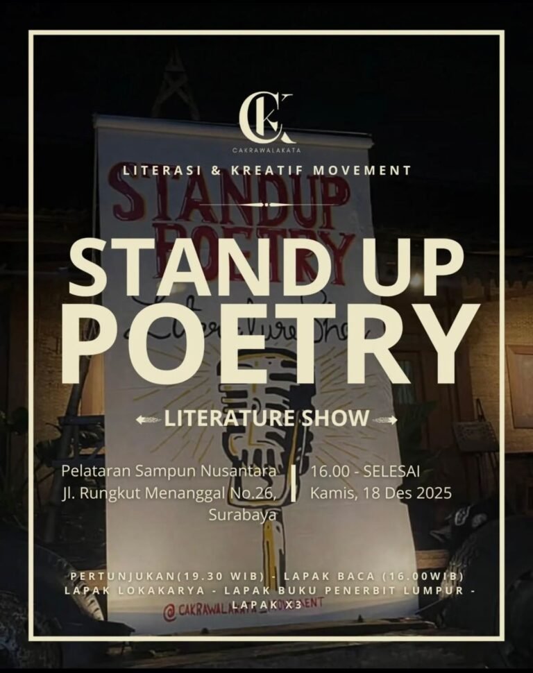 STAND UP POETRY “Literature Show”