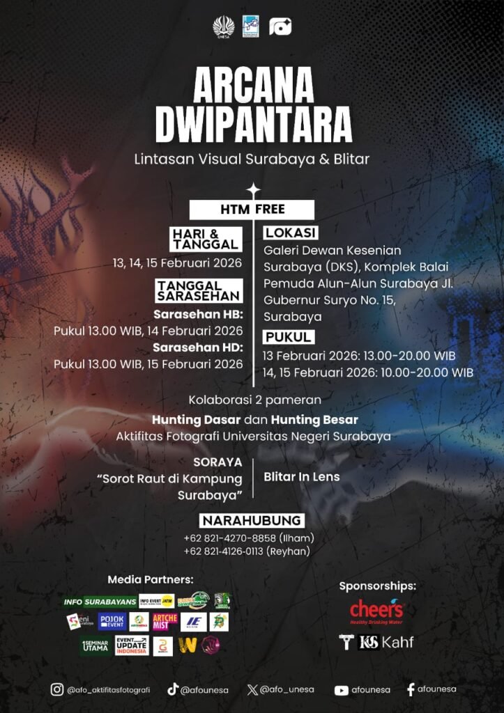 ARCANA DWIPANTARA: Lintasan Visual Blitar – Surabaya