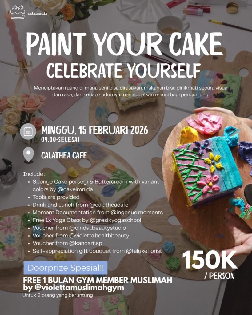 PAINT YOUR CAKE, CELEBRATE YOURSELF