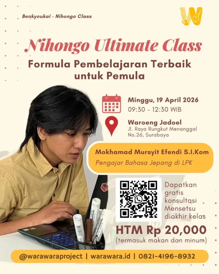 [OPEN REGISTRATION] NIHONGO ULTIMATE CLASS 🇯ppa
